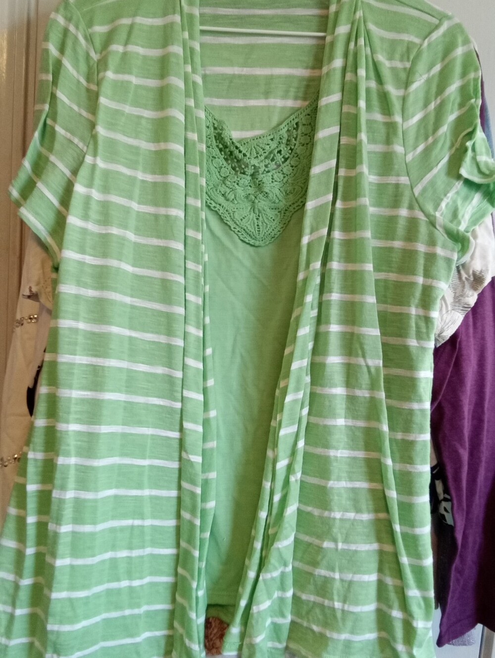 #6031 Kim Rogers Cardigan. -  XL